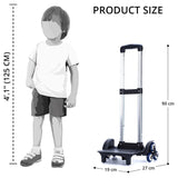 Eazy Kids School Bag With Trolley - Blue