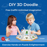 Eazy Kids DIY Creative UFO With 3 Color Pens