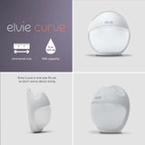 Elvie Curve Silicone Wearable  Breast Pump