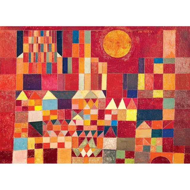eurographics-castle-and-sun-by-paul-klee-puzzle-100pcs - 2