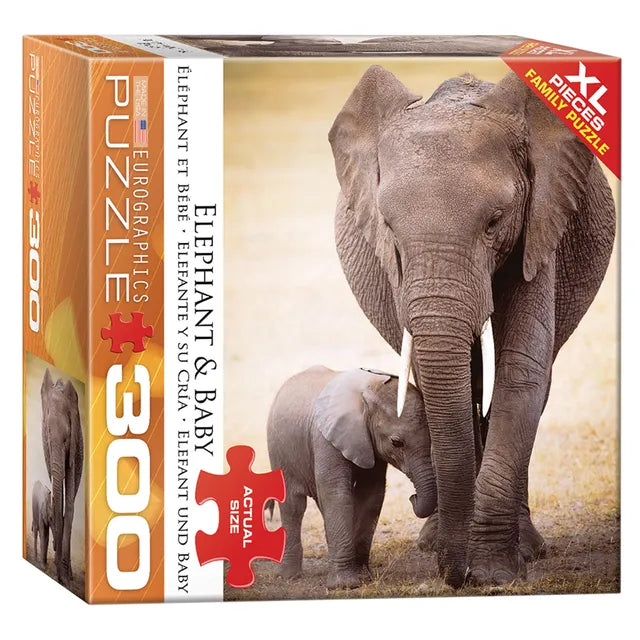 eurographics-elephant-baby-puzzle-300pcs - 1