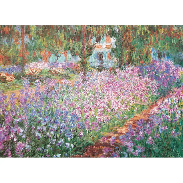 eurographics-monet-s-garden-by-claude-monet-puzzle-100pcs - 2