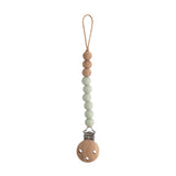 Mushie Pacifier Clips Eva Sage - Laadlee