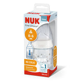 Nuk First Choice Plus Temperature Control Glass Bottle  - 120ml
