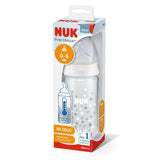 Nuk First Choice Plus Temperature Control Glass Bottle - 240ml