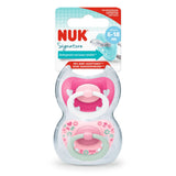 Nuk Signature Silicone Soother 6M-18M - Pack of 2