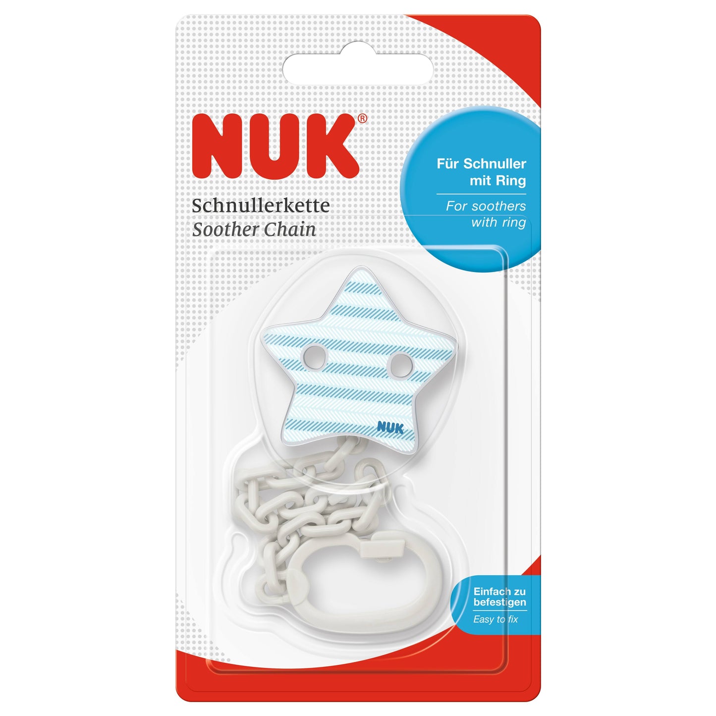 Nuk Soother Chain - Assorted