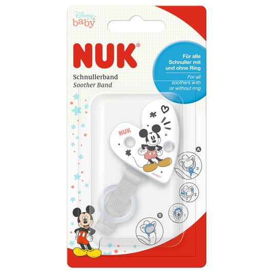 Nuk Soother Band Disney Mickey Mouse