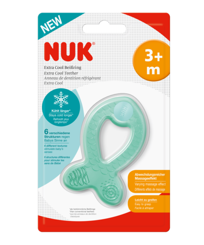 Nuk Extra Cool Teether With Cooling And Massaging Effect