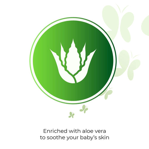 Fine Baby Wipes With Aleo Vera & Chamomile Lotion -  54pcs - Laadlee