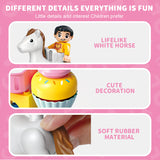 Feelo Princess Castle Building Blocks Set For Kids - 43pcs