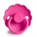 Frigg Daisy Latex Baby Pacifier 6M-18M, 1Pack, Fuchsia - Size 2 - Laadlee