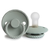 Frigg Rope Latex Baby Pacifier 0-6M, 1Pack, Sage - Size 1 - Laadlee