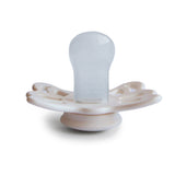 Frigg Butterfly Anatomical Silicone Baby Pacifier 6M-18M, Cream - Size 2 - Laadlee