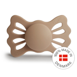 Frigg Lucky Symmetrical Silicone Baby Pacifier 6M-18M, Silky Satin - Size 2 - Laadlee