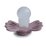Frigg Lucky Symmetrical Silicone Baby Pacifier 6M-18M, Twillight Mauve - Size 2 - Laadlee