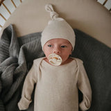 Frigg Moon Phase Silicone Baby Pacifier 6M-18M, 2Pack, Pale Daffodil/Soft Lilac - Size 2 - Laadlee