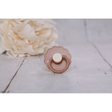Frigg Daisy Silicone Baby Pacifier 6M - 18M, 2Pack, Cream/Cedar - Size 2 - Laadlee