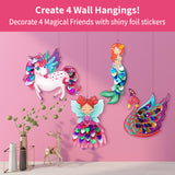 Chalk & Chuckles Foil Decorations - Magical Friends