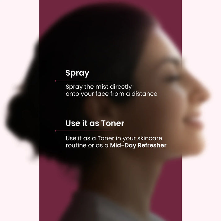 Mother Sparsh Rose & Beetroot Face Mist - 100ml - Laadlee