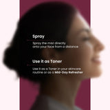 Mother Sparsh Rose & Beetroot Face Mist - 100ml - Laadlee