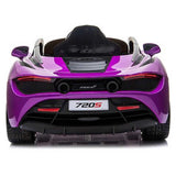 Mclaren Kids Rideon Car 12V - Painted Purple
