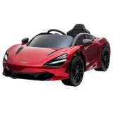 Mclaren Kids Rideon Car 12V  - Painted Red