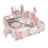 Megastar Baby Playpen Kids Playhouse With Multiple Activities - Pink