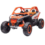 Can Am Maverick UTV Electric Ride-On Buggy - 24V - Orange