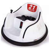 Factual Toys Electric Drift Swingster Baby Car - 6V - White