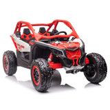 Can Am Maverick UTV Electric Ride-On Buggy - 24V - Red