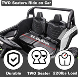 Factual Toys Electric Power Ride On Buggy Utv 24V - White