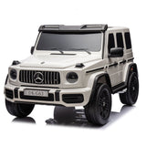 Mercedes-Benz G63 AMG 4X4 Ride-On Car 12V - White