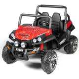 Factual Toys Jeep Spyder Monster 4X4 Ride On Car 12V - Red