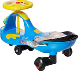 Factual Toys Swing Ride-On Car - Frog Blue