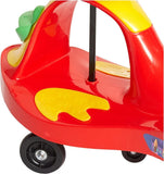 Factual Toys Swing Ride-On Car - Frog Red