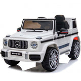 Mercedes G63 Rideon Jeep 12V - White