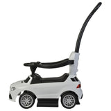 Mercedes-Benz Push Car With Handle - White