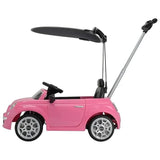 Fiat 3-In-1 Kids Pusher With Canopy - Pink