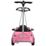 Fiat 3-In-1 Kids Pusher With Canopy - Pink