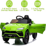 Lamborghini Urus Kids Electric Ride On Car 12V - Green