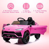 Lamborghini Urus Kids Electric Ride On Car 12V - Pink