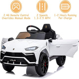 Lamborghini Urus Kids Electric Ride On Car 12V - White
