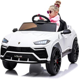 Lamborghini Urus Kids Electric Ride On Car 12V - White