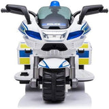 Factual Toys Police Powered Riding Motorbike 6V - White