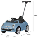 Fiat - 3-In-1 Kids Pusher Car - Blue