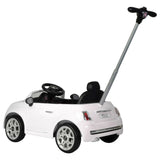 Fiat - 3-In-1 Kids Pusher Car - White