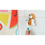 Flipper Oral Hygiene Set Toothbrush Cover & Toothpaste Squirter And Soft Bristle - Beagle  & Whale