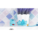 Flipper Toothpaste Squirter for Kids - Whale Blue