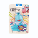 Flipper Toothpaste Squirter for Kids - Whale Blue